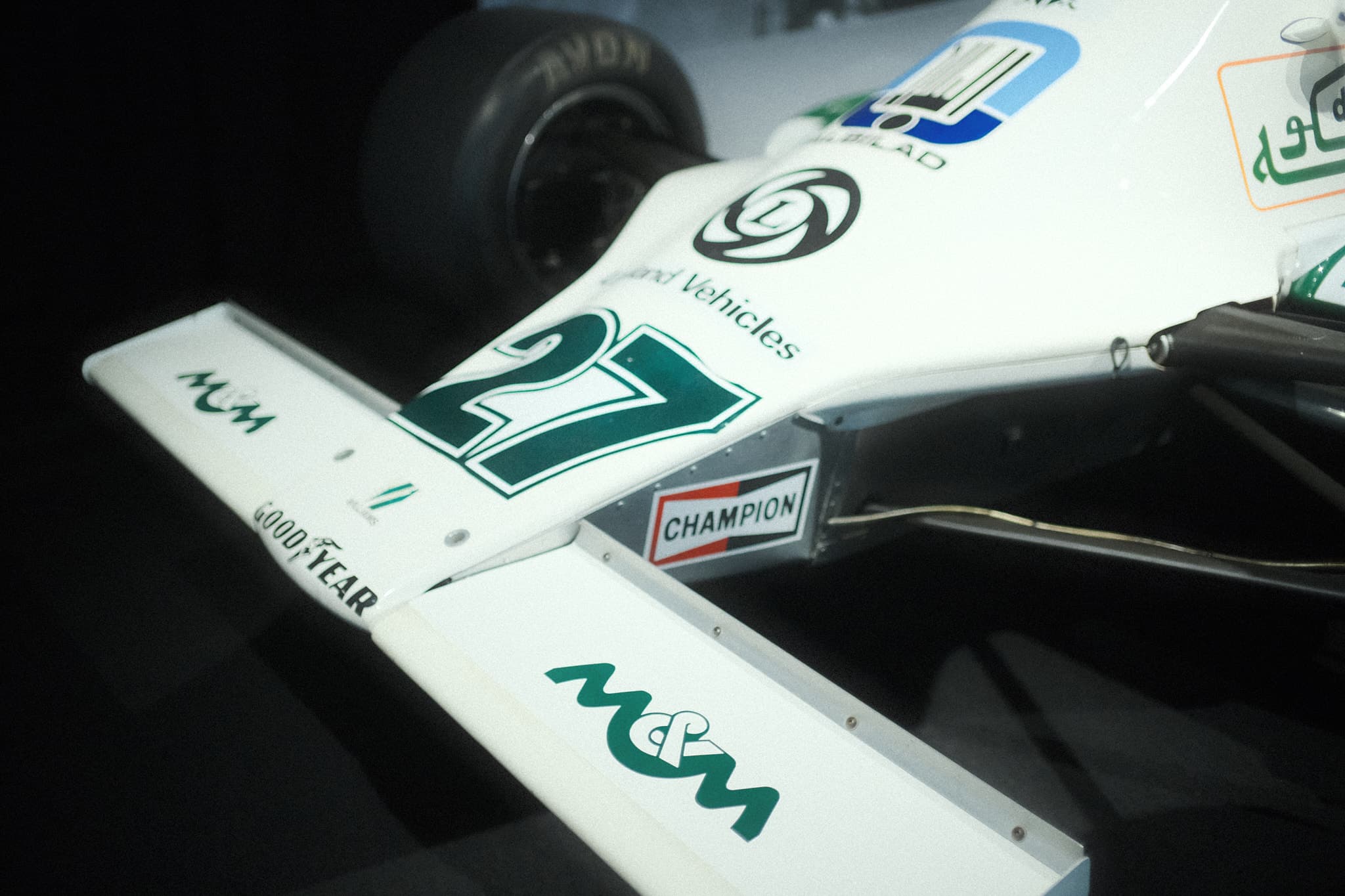 Williams FW07 front wing - Alan Jones championship car